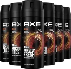 Axe Musk Bodyspray Deodorant - 6 X 150 Ml - Voordeelverpakking -Lichaamsverzorging Winkel 1200x1158 5