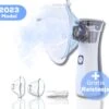Aerosoltoestel Met 3 Mondstukken - Nebulizer Inhalator - Aerosoltoestel Kinderen, Volwassenen En Baby's - Vernevelaar Inhalator - Gezichtsstomer - Helpt Tegen Luchtwegaandoeningen -Lichaamsverzorging Winkel 1200x1168