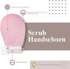 Skinnables Scrub Handschoen - Huidverzorging Voor Hele Lichaam En Gezicht - Douchehandschoen - Exfoliating Glove -Lichaamsverzorging Winkel 1200x1171 2