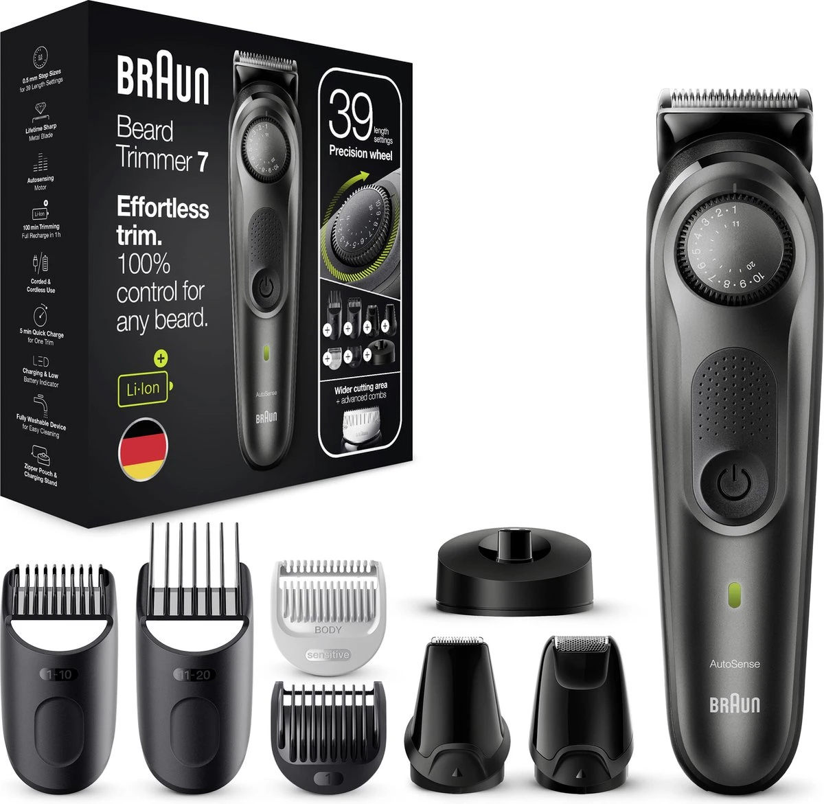 Braun Baardtrimmer En Haartrimmer 7 - BT7350 - Trimmer Voor Mannen 3 Braun Baardtrimmer En Haartrimmer 7 - BT7350 - Trimmer Voor Mannen