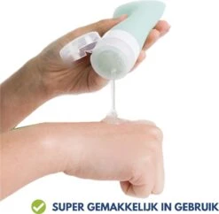 Pazzo Goods - Reisflesjes - Gratis Toilettasje - Reisflesjes Handbagage - Reisflacons - Reisflesjes 100 Ml - Siliconen - 4 Stuks - Duurzaam - Navulbaar -Lichaamsverzorging Winkel 1200x1175 5