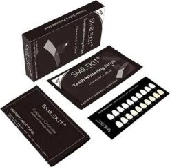 Teeth Whitening Strips - Tanden Bleken - Tandenbleekset - Tandenbleek Strips - 100% Natuurlijk/Vegan - 28x Tandenbleek Strips - (0%) Peroxide - Activated Houtskool & Kokosolie - Beauty - Frisse Adem -Lichaamsverzorging Winkel 1200x1176 10