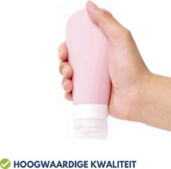 Pazzo Goods - Reisflesjes - Gratis Toilettasje - Reisflesjes Handbagage - Reisflacons - Reisflesjes 100 Ml - Siliconen - 4 Stuks - Duurzaam - Navulbaar -Lichaamsverzorging Winkel 1200x1181 2