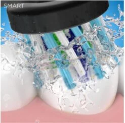 Oral B Oral-B Smart 4 4500 - Zwart - Elektrische Tandenborstel - Powered By Braun - 1 Handvat En 2 Opzetborstels -Lichaamsverzorging Winkel 1200x1187 11