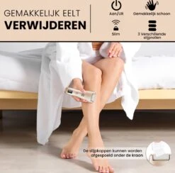 BAESS Elektrische Eeltverwijderaar - 3 Slijprollen - Afzuiging - Oplaadbaar - Goud -Lichaamsverzorging Winkel 1200x1187 2