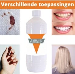 Waterstofperoxide 3 Procent - Hydrogen Peroxide 3% - Zuurstofwater - 1000ml - Waterstofperoxide Mondspoeling - Ontsmettingsmiddel - H2O2 -Lichaamsverzorging Winkel 1200x1191 7