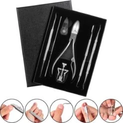 Merkloos Pedicure Set 7-Delig - Nagelverzorging - Starterset - Ingegroeide Teennagel - Nagelknipper -Lichaamsverzorging Winkel 1200x1193 5