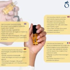 Herome Exit Damaged Nails Nagelolie – Amandelolie Met Vitamines En Mineralen Verbetert En Herstelt De Nagels - 7 Ml. -Lichaamsverzorging Winkel 1200x1194 1