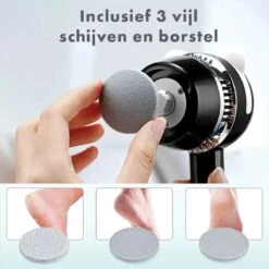 TTC - Elektrische Eeltverwijderaar - Stofzuigfunctie - 3 Snelheden - Inclusief 3 Vijlschijven & Borstel USB-Oplaadbaar -- Voetverzorging - Voetvijl Elektrisch - Pedicureset Elektrisch Voeten -Moederdag 14 TTC - Elektrische Eeltverwijderaar - Stofzuigfunctie - 3 Snelheden - Inclusief 3 Vijlschijven & Borstel USB-Oplaadbaar -- Voetverzorging - Voetvijl Elektrisch - Pedicureset Elektrisch Voeten -Moederdag -Lichaamsverzorging Winkel 1200x1198 2