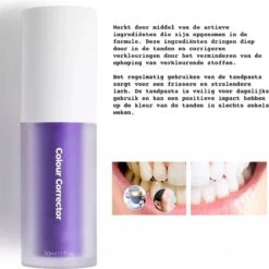 Tandpasta V34 Colour Corrector - Paarse Tandpasta - Tandenblekers - Hismile -Lichaamsverzorging Winkel 1200x1198 23