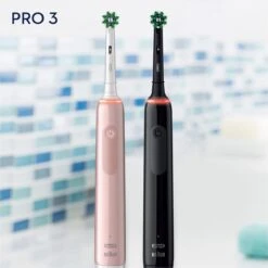 Oral B Oral-B Pro 3 - 3900 - Zwarte En Roze - Elektrische Tandenborstel -Lichaamsverzorging Winkel 1200x1198 45