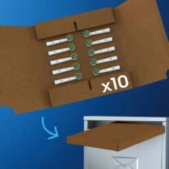 Oral B Oral-B CrossAction - Met CleanMaximiser-technologie - Opzetborstels - 10 Stuks - Brievenbusverpakking -Lichaamsverzorging Winkel 1200x1200 1056