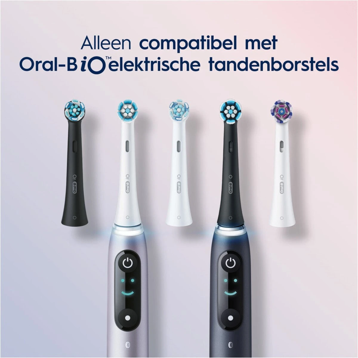 Oral B Oral-B Opzetborstels IO Gentle Care 6 Stuks 4 Oral B Oral-B Opzetborstels IO Gentle Care 6 Stuks - Afbeelding 2