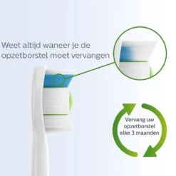 Philips Sonicare W2 Optimal White HX6062/10 - Opzetborstel - 2 Stuks -Lichaamsverzorging Winkel 1200x1200 1101