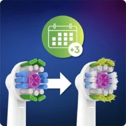 Oral B Oral-B 3D White - Met CleanMaximiser-technologie - Opzetborstels - 8 Stuks - Brievenbusverpakking -Lichaamsverzorging Winkel 1200x1200 1115