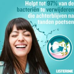 LISTERINE® Fresh Mint, Mondspoeling Met Essentiële Oliën Voor Een Langdurig Frisse Adem, 3x600ml -Lichaamsverzorging Winkel 1200x1200 1121