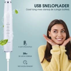 Merkloos Tandsteen Verwijderaar Elektrisch – Tandenborstel Opzetstukken - Tandarts Spiegel - 5 Standen -Wit -Lichaamsverzorging Winkel 1200x1200 1237