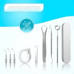 Tandsteen Verwijderaar Set - Elektrisch - Sonisch - Draadloos - Tandplak Verwijderen - Wit -Lichaamsverzorging Winkel 1200x1200 1239