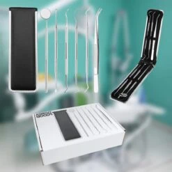 AdroitGoods 7 Delige RVS Tandarts Setje - Incl Haakje En Spiegel - Tandenstokers - Tandplak - Gebit Verzorging Setje -Lichaamsverzorging Winkel 1200x1200 1310