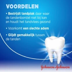 Johnson & Johnson Reach Dental Waxed Floss Flosdraad- 200 M - Flosdraad -Lichaamsverzorging Winkel 1200x1200 1315