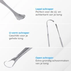Nuvance - Professionele Tongschraper - 3 In 1 Set - Voor Mondverzorging - Tongreiniger - Tong Schraper - Tongue Scraper - RVS 14 Nuvance - Professionele Tongschraper - 3 In 1 Set - Voor Mondverzorging - Tongreiniger - Tong Schraper - Tongue Scraper - RVS -Lichaamsverzorging Winkel 1200x1200 1352