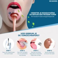 RX Goods Rosé Gouden Tongschraper Voor Mondverzorging – 4 Stuks – Duurzaam & Herbruikbaar -Lichaamsverzorging Winkel 1200x1200 1374