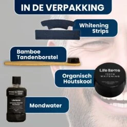 Tandenbleekset Voor Teeth Whitening Inclusief Gratis Whitening Strips - Wittere Tanden - Tanden Bleken - Frisse Adem - Tandsteen - Tandplak - Gele Tanden -Lichaamsverzorging Winkel 1200x1200 1410