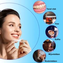 Diamond White - Teeth Whitening Strips - 28x Strips - Zonder Peroxide (0%) - Tandenbleekset - Tandenbleek Strips – Mint -Lichaamsverzorging Winkel 1200x1200 1415