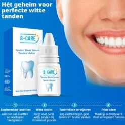 B-care Tanden Bleker – Wittere Tanden – Teeth Whitening Strips – Professioneel Resultaat - Tandsteen Verwijderaar - Zonder Peroxide - Tandenbleekset - Tanden Bleken -Lichaamsverzorging Winkel 1200x1200 1452