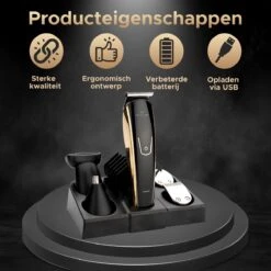 Royal WM - Series 9000 PRO - Baardtrimmer - Zwart - Scheerapparaat - Draadloos -Lichaamsverzorging Winkel 1200x1200 1511