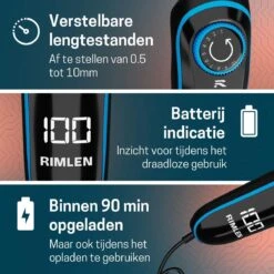 5 In 1 Baardtrimmer Voor Mannen - Trimmer Voor Baard En Lichaam - Neus En Oor -Bodygroomer - 0.5-10MM -Lichaamsverzorging Winkel 1200x1200 1566