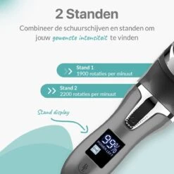Be Lavish Elektrische Eeltverwijderaar Met Stofzuigsysteem - Voetvijl - Eeltvijl - IPX7 Waterdicht - USB Oplaadbaar - Inc. 3 Opzetstukken & Borstel -Lichaamsverzorging Winkel 1200x1200 163