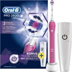 Oral B Oral-B PRO 2500 3D - Elektrische Tandenborstel - Roze -Lichaamsverzorging Winkel 1200x1200 1643