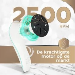 Vibrix® 2.0 Set Elektrische Eelt Verwijderaar Met Stofzuigsysteem - Krachtigste Motor Op De Markt - USB Oplaadbaar - Voetvijl -Lichaamsverzorging Winkel 1200x1200 26