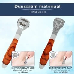 Pedicureset Professioneel - Pedicure Eeltmesjes - Eelt Verwijderaar Pedicure Set - Eeltverwijderaar Voetvijl - Eeltschraper - Eeltschaaf - Eeltrasp -Lichaamsverzorging Winkel 1200x1200 319