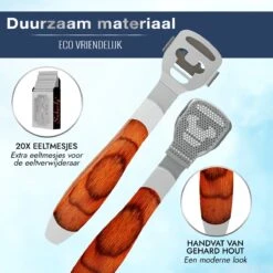Pedicureset Professioneel - Pedicure Eeltmesjes - Eelt Verwijderaar Pedicure Set - Eeltverwijderaar Voetvijl - Eeltschraper - Eeltschaaf - Eeltrasp -Lichaamsverzorging Winkel 1200x1200 321