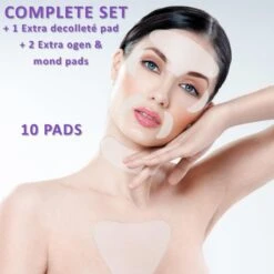Simia™ Complete Set Anti Rimpel Beauty Pads 10 STUKS Tegen Lijntjes En Rimpels - Decolleté Hals & Gezicht - Anti Aging - Huidverzorging Voordeelset -Lichaamsverzorging Winkel 1200x1200 494