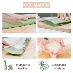 Dr. Green® 1x- Aloë Vera Blad - MAAK GEL IN 3 MINUTEN - 100% Puur - Biologisch -Lichaamsverzorging Winkel 1200x1200 500