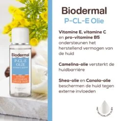 Biodermal P-CL-E Olie - Huidolie - Huidverzorging Voor Striae, Littekens En Droge Huid - Huidolie 75 Ml -Lichaamsverzorging Winkel 1200x1200 514