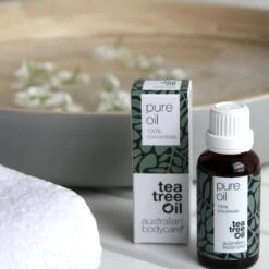 Australian Bodycare Pure Tea Tree Olie 10 Ml - 100% Puur Natuurlijke Tea Tree Olie Uit Australië Tegen Huidproblemen - Houdt De Goede Flora Op De Huid In Balans - Effectief Bij Jeugdpuistjes En Pukkeltjes -Lichaamsverzorging Winkel 1200x1200 539