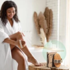 100% Natuurlijke Lichaamsborstel - 0% Plastic - Dry Brushing Badborstel/Droogborstel/Doucheborstel/Huidborstel - Beukenhout -Lichaamsverzorging Winkel 1200x1200 605