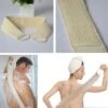 Loofah Massage Borstel - Massage Brush / Lichaamsborstel | Scrub Spons - Badspons - Douchespons - Rugmassage- | Sauna & Welness | Badborstel - Saunaborstel - Rugborstel - Huidborstel - Douche Borstel - Wasborstel - Beige -Lichaamsverzorging Winkel 1200x1200 622