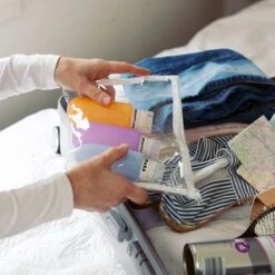 TRVLMORE Silicone Reisflesjes - Navulbaar - Handbagage - 100 ML - 3 Stuks - Oranje/Paars/Blauw -Lichaamsverzorging Winkel 1200x1200 696