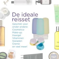TRVLMORE Reisflesjes Met Etui - Navulbaar - Transparant - 6 Stuks -Lichaamsverzorging Winkel 1200x1200 703