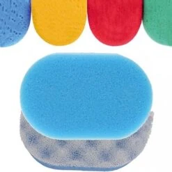Martini Massagespons - Voordeelset 3 Stuks - 3 Verschillende Kleuren - Afmeting: 14 Cm X 9 Cm X 4.5 Cm. -Lichaamsverzorging Winkel 1200x1200 735