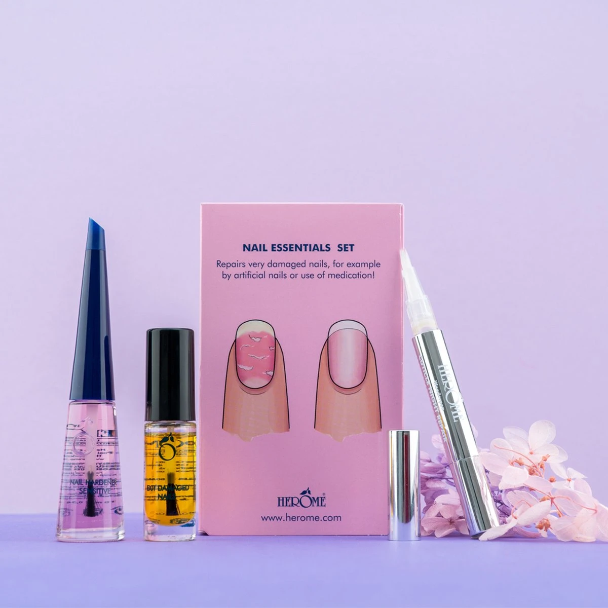 Herome 3 In 1 Manicure Nagelverzorging Set – Nagelriemolie, Nagelriemcrème En Nagelverharder - Grote Verpakking 12 Herome 3 In 1 Manicure Nagelverzorging Set – Nagelriemolie, Nagelriemcrème En Nagelverharder - Grote Verpakking - Afbeelding 10