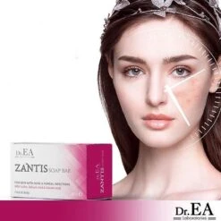Dr EA Laboratories | Zantis | Medische Zeep Voor Gezicht En Lichaam | Voor Acne En Schimmelinfecties | Handzeep | Zwavel | Salicylzuur | Glycolzuur | Geel | Blok | 80 GR -Lichaamsverzorging Winkel 1200x1200 832