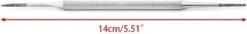 Merkloos Teennagel Vijl- Nagel Lifter - Ingegroeid - Vuil - Kalknagel - Verzorging - RVS - 1 Stuk -Lichaamsverzorging Winkel 1200x164