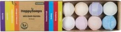 HappySoaps Mini Bath Bombs - Tropical Fruits - 8 Bruisballen In Verschillende Tropische Geuren - 100% Plasticvrij, Vegan & Natuurlijk -Lichaamsverzorging Winkel 1200x323 1