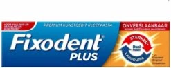 Fixodent Plus - Voordeelverpakking 6x40 G - Kleefpasta -Lichaamsverzorging Winkel 1200x483 1